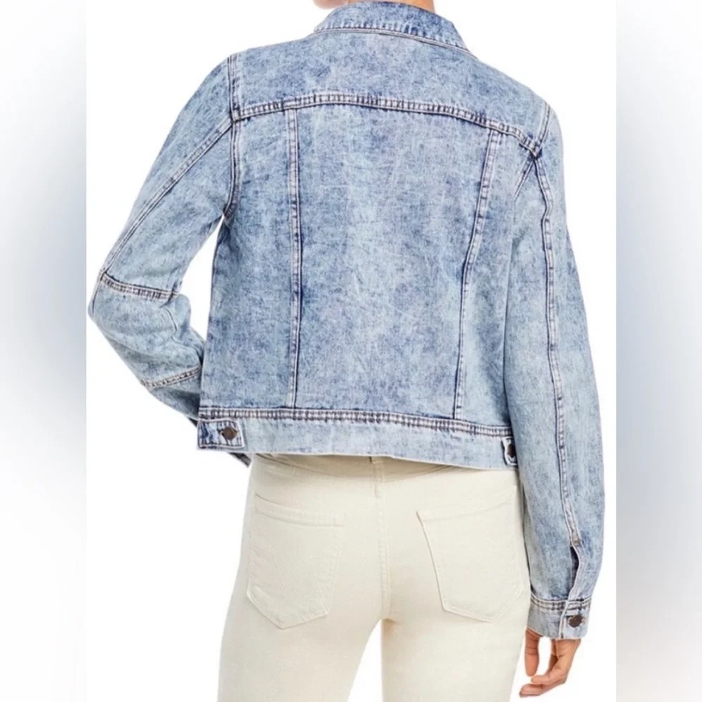 💫 FREE PEOPLE Rumors Denim Jacket SIZE:XS NWT - Picture 7 of 13